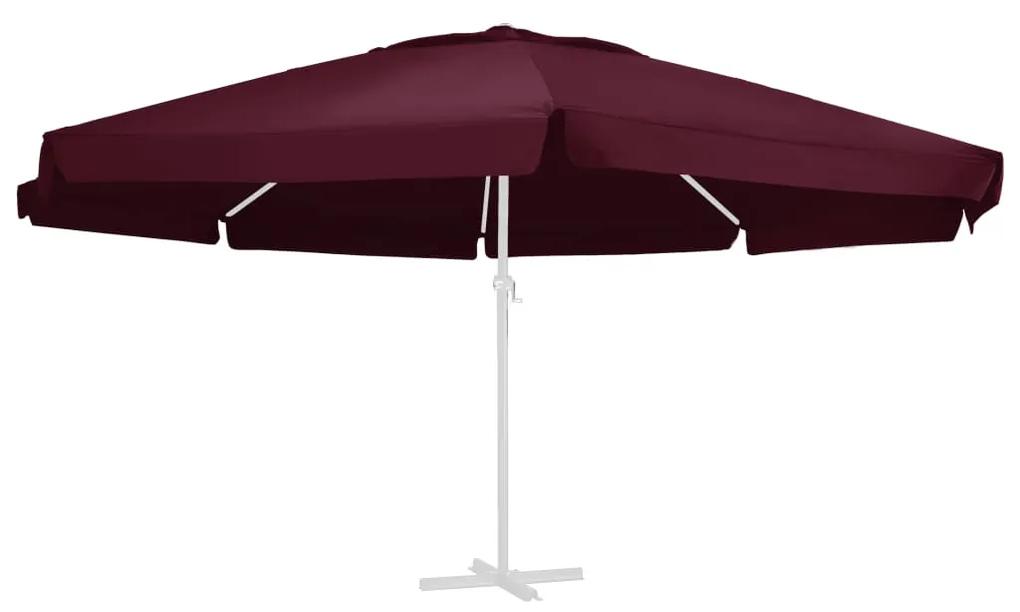 Panza de schimb umbrela de soare de gradina rosu bordo 600 cm Rosu bordo,    600 cm