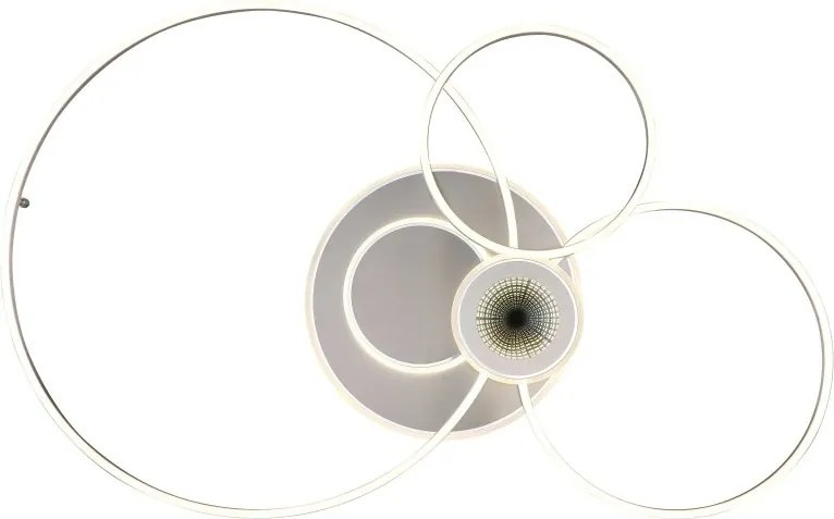 Lustra LED cu telecomanda design circular BELTRAN