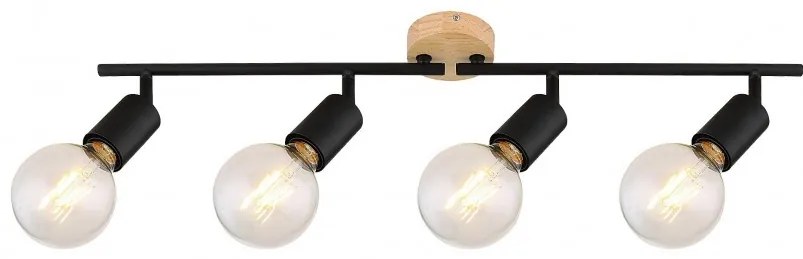 Lustra aplicata stil minimalist industrial Pablo 4L