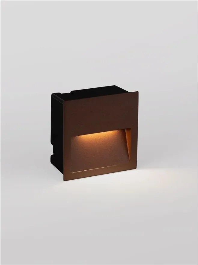 Spot incastrabil exterior IP65, LED CCT Til corten