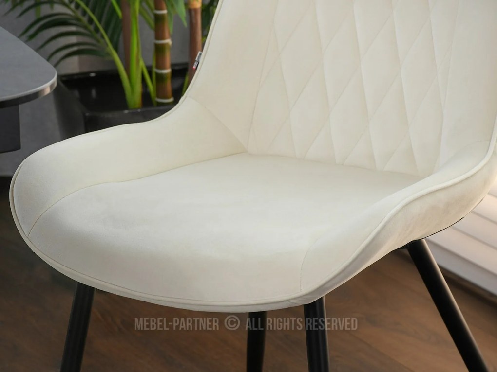 Scaun Aron (crem + negru). 1110860