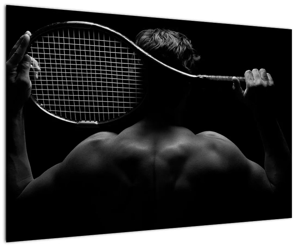 Tablou - Jucătorul de tenis (90x60 cm)