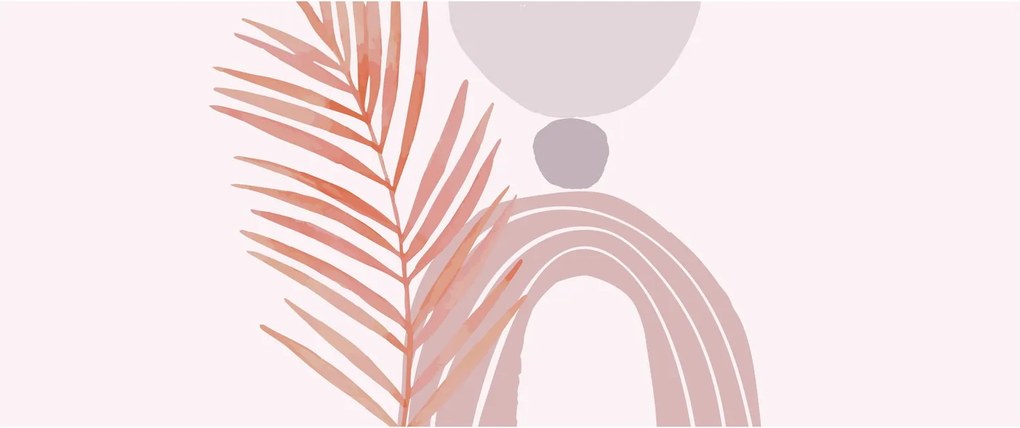 Tablou - Minimalism violet N⁰1 (120x50 cm)