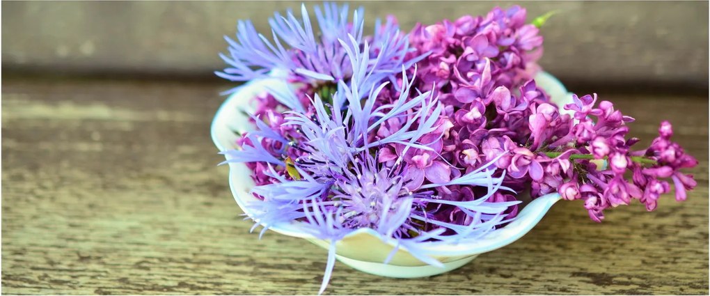 Tablou cu decorațiune din lavanda (120x50 cm)