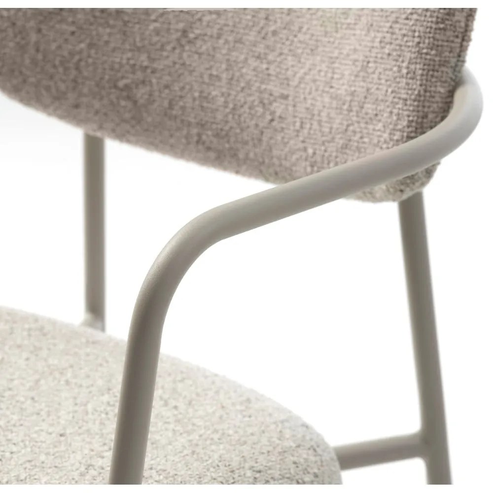 Scaun de dining crem Zama – Unique Furniture