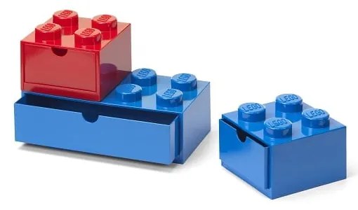 Cutii de depozitare din plastic pentru copii în set de 3 Multi-Pack - LEGO®