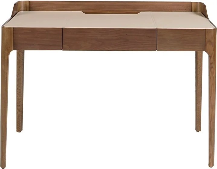 Birou deosebit design LUX Walnut-Leatherette