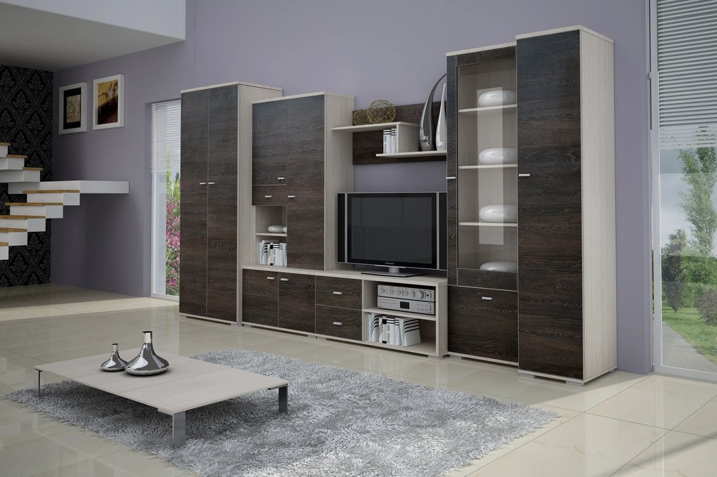 Mobilier cameră de zi Arves (jaseň + stejar canterbury). 1014008