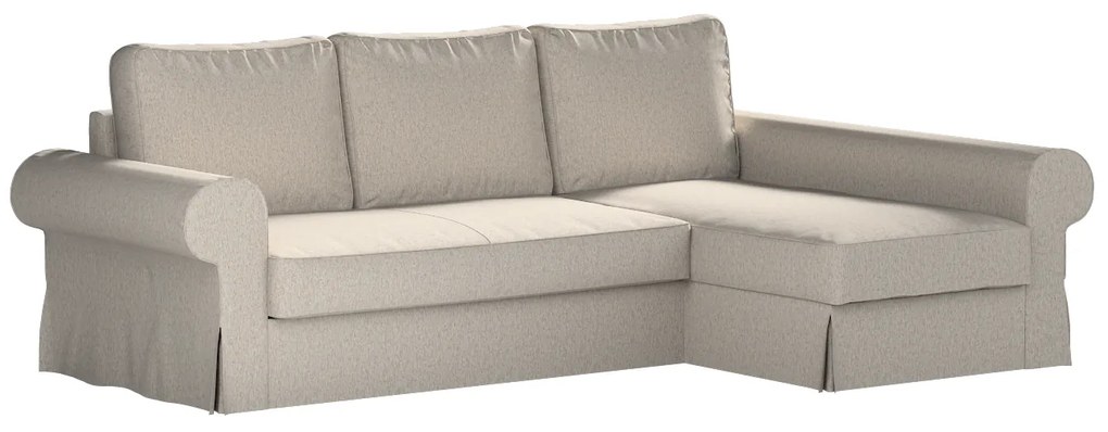 Husa canapea extensibila cu sezlong Backabro