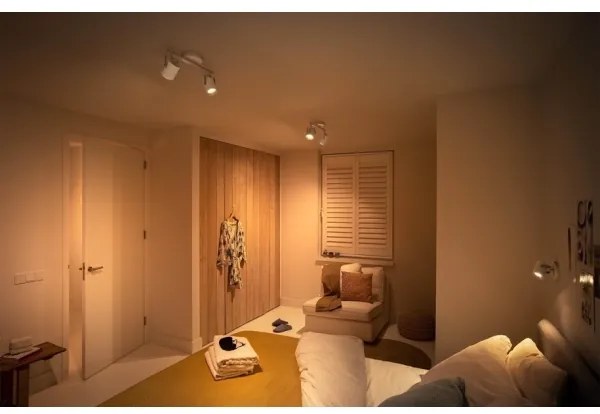 Philips 50662/31/P0 - Spot LED BYRE 2x4,3W 230V 2200/2500/2700K