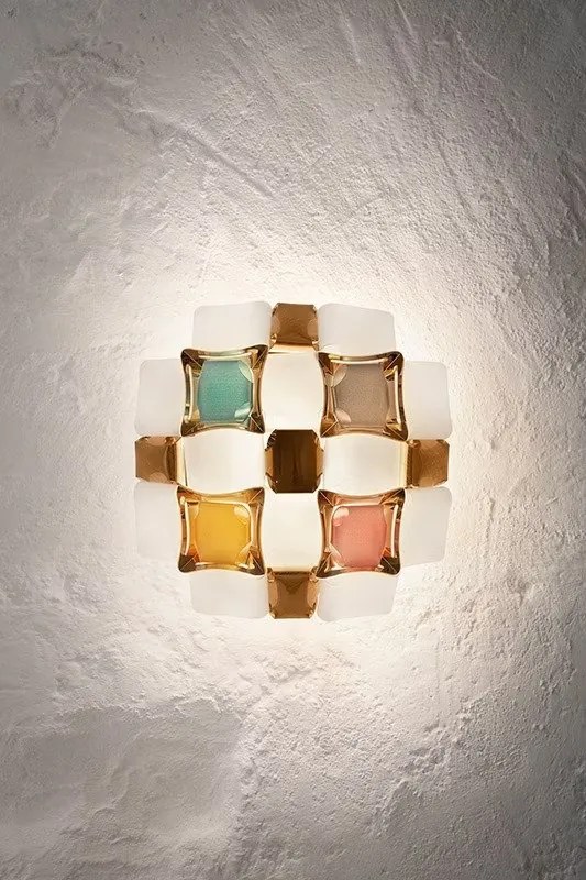 Aplica perete design modern geometric Mida Multicolor