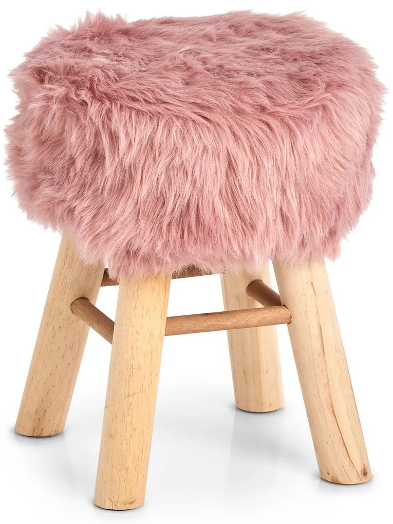 Taburet pentru copii cu sezut de pluș ZOTTEL, ZELLER