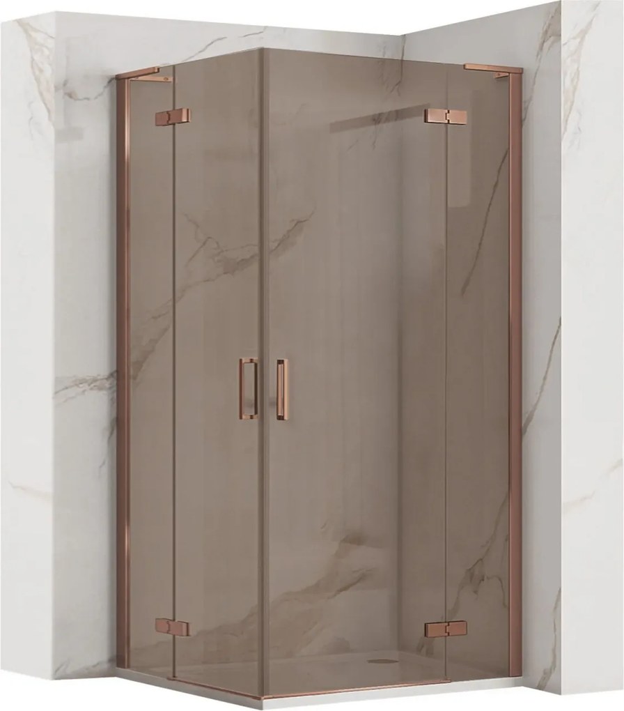 Cabina dus REA Hugo Double 80x100 Copper Brush