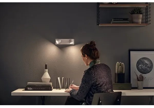 Spot LED dimabil STAR 2xLED/4,5W/230V Philips 56242/31/P0