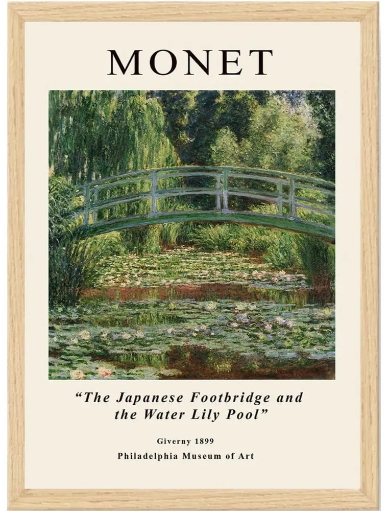 Tablou 35x45 cm Claude Monet – Wallity