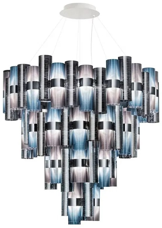 Lustra LED Art Deco de dimensiuni mari, realizata manual LA LOLLO 4XL Gradiet