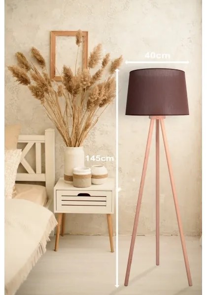 Lampadar PARDEONE 1xE27/40W/230V Brilagi