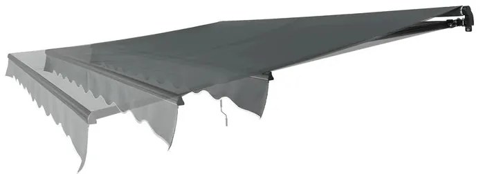 Juskys Marchiză 300 cm - gri