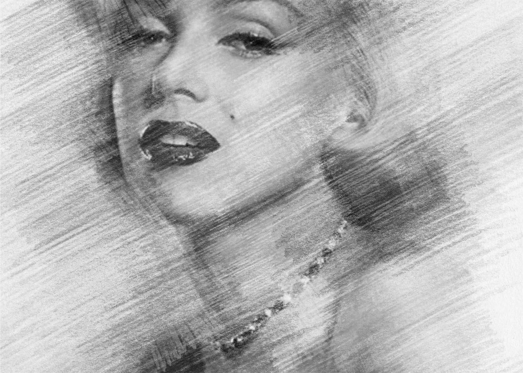 Tablou - Portretul lui Marilyn Monroe (70x50 cm)