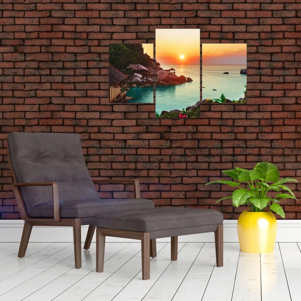 Tablou cu plaja frumoasă (90x60 cm)