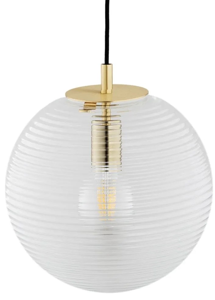 Lustra, Pendul design modern Evans 30cm, transparent