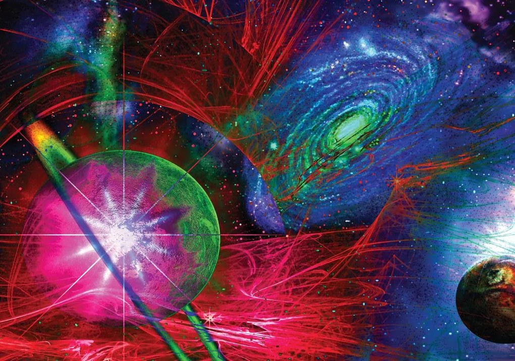 Fototapet - Cosmos coloat abstract (152,5x104 cm)