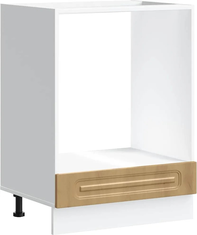 vidaXL Dulap pentru cuptor „Kalmar” din lemn de stejar artizanal