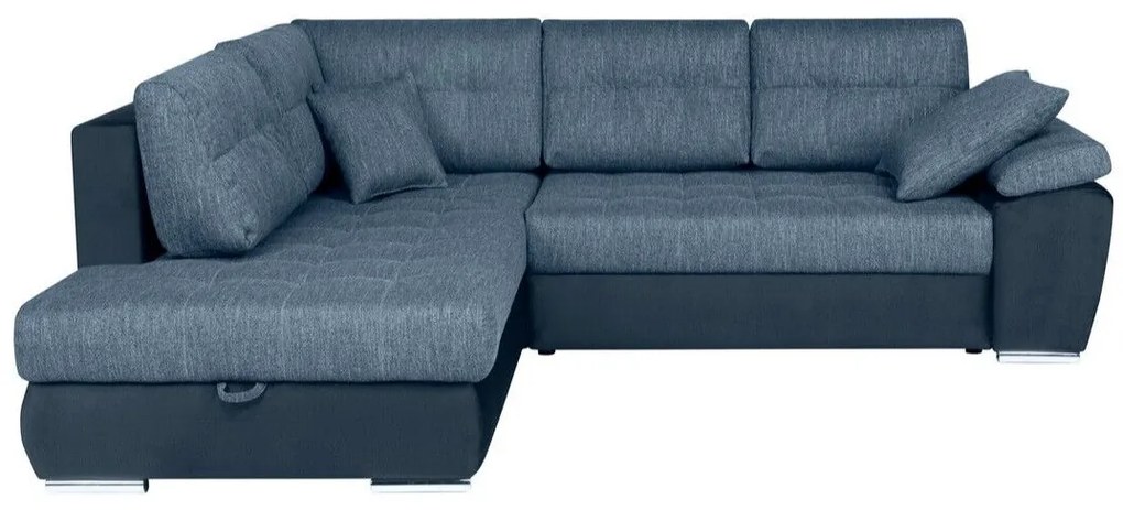 Colțar Boston 125 Cutie de pat, 269x219x90cm, 166 kg, Picioare: Plastic
