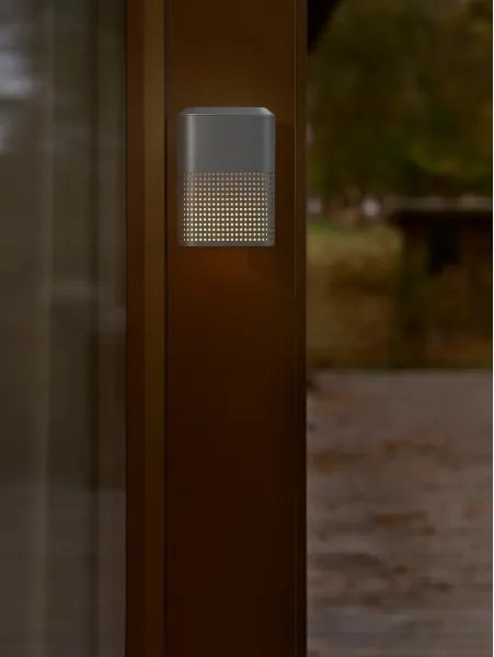 Nordlux SIDARA - Aplica de perete pentru exterior, 1xE27/15W/230V, IP54, antracit