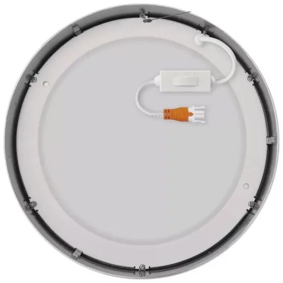 Plafonieră LED/21W/230V 3000/3500/4000K d. 22,5 cm crom