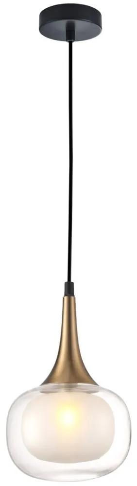 ITALUX PND-99709-1-BRO-CL - Lustră pe cablu KONILA 1xG9/10W/230V