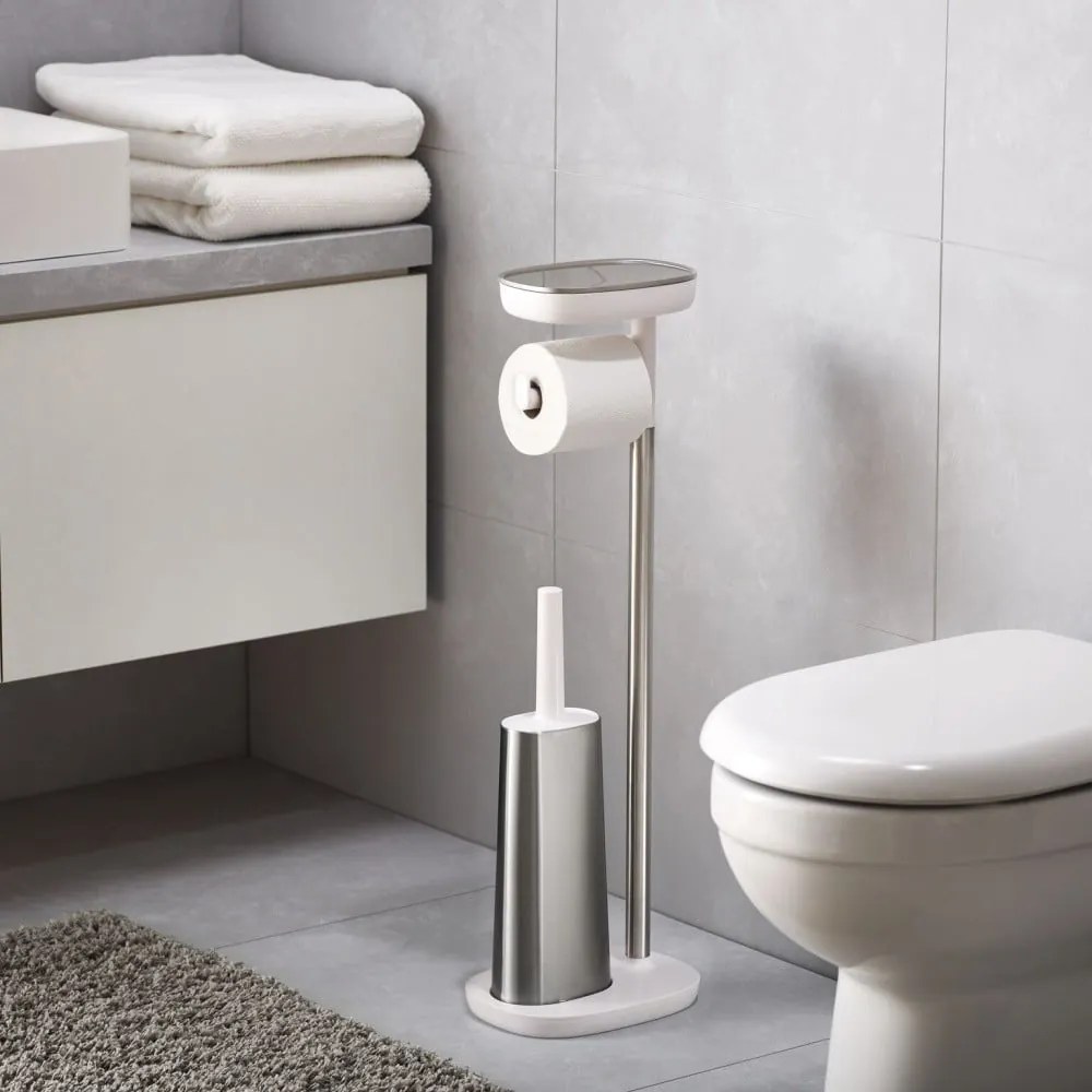 Suport pentru perie WC și hârtie igienică Joseph Joseph EasyStore