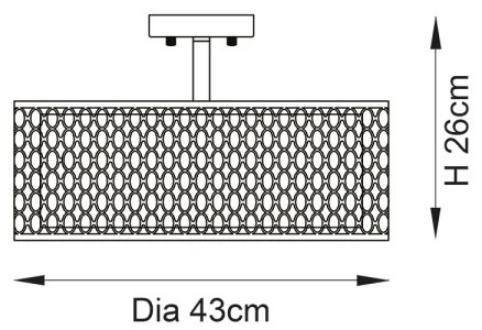 Lustră aplicată Endon 101568 CORDERO 3xE27/10W/230V auriu