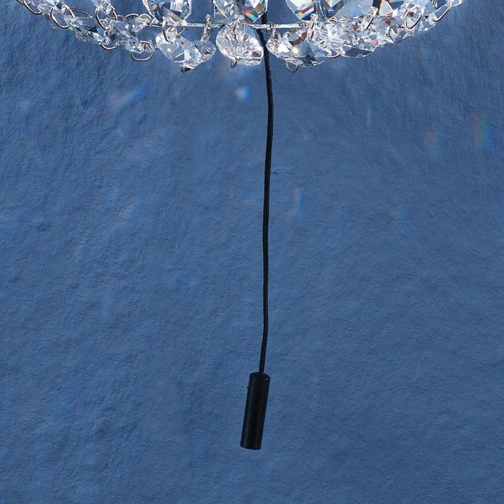 Aplica de perete cristal Scholer si Swarovski SATURN crom