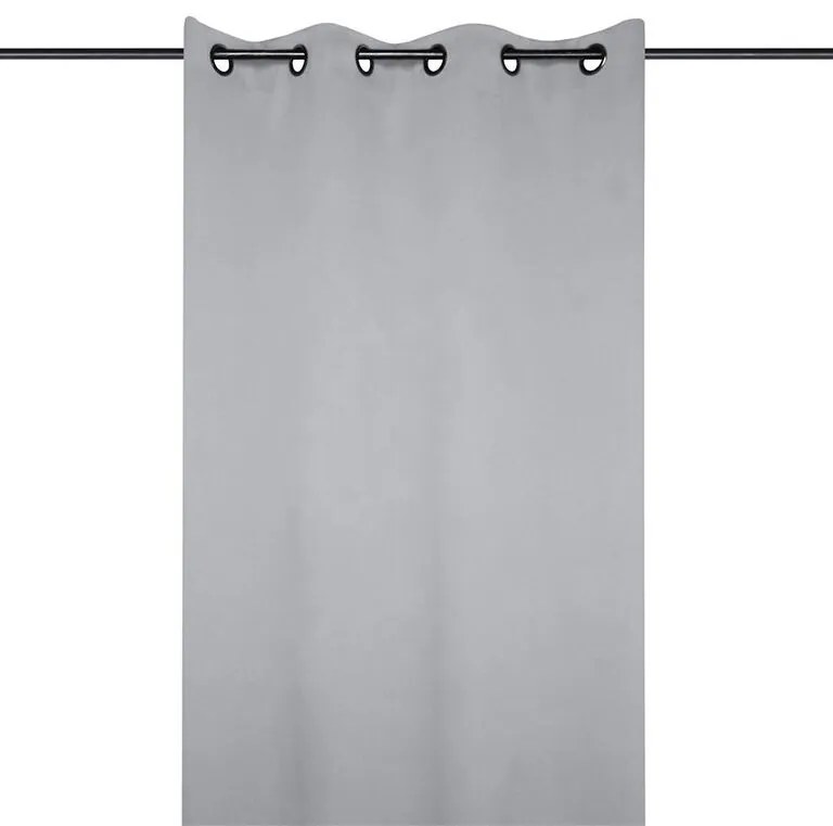 Draperie groasă blackout NOTTE gri 135 x 180 cm 1 buc