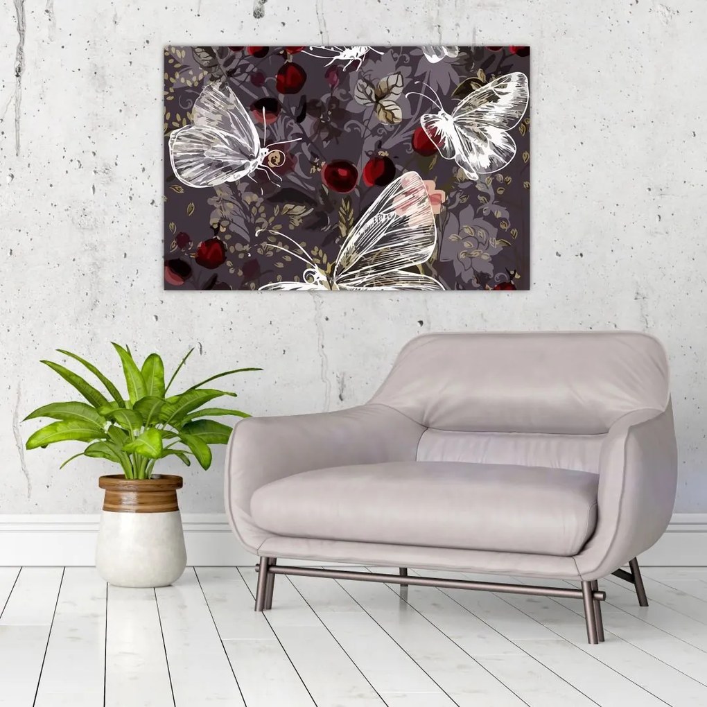 Tablou - Fluture (90x60 cm)