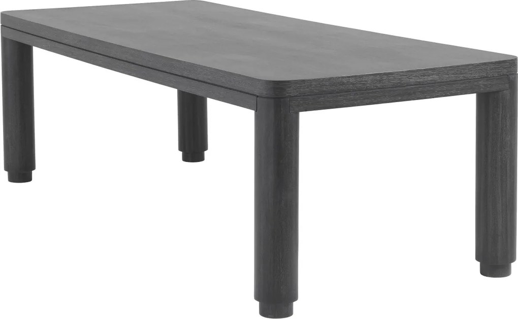 Masa design elegant LUX Atelier, gri carbune 114206 HZ