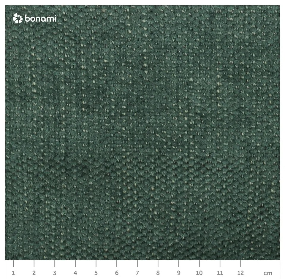 Colțar verde extensibil/cu spațiu de depozitare (cu colț pe partea stângă/în formă de ”L”) Fuji – Bobochic Paris