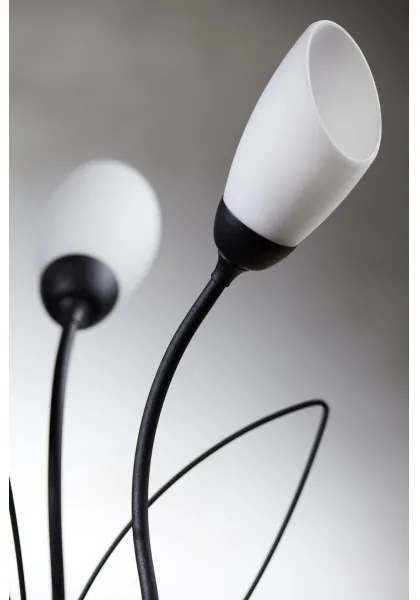 Lampă de masă GLORIOSA Jupiter 2065 - 3xG9/14W/230V neagră