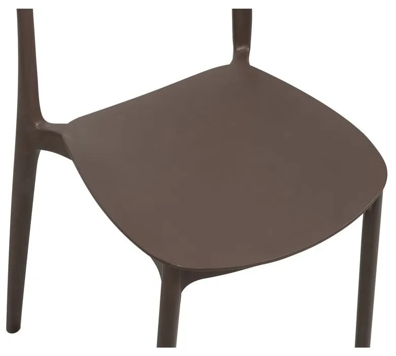 Scaun de grădină maro din plastic Biá – Bonami Essentials