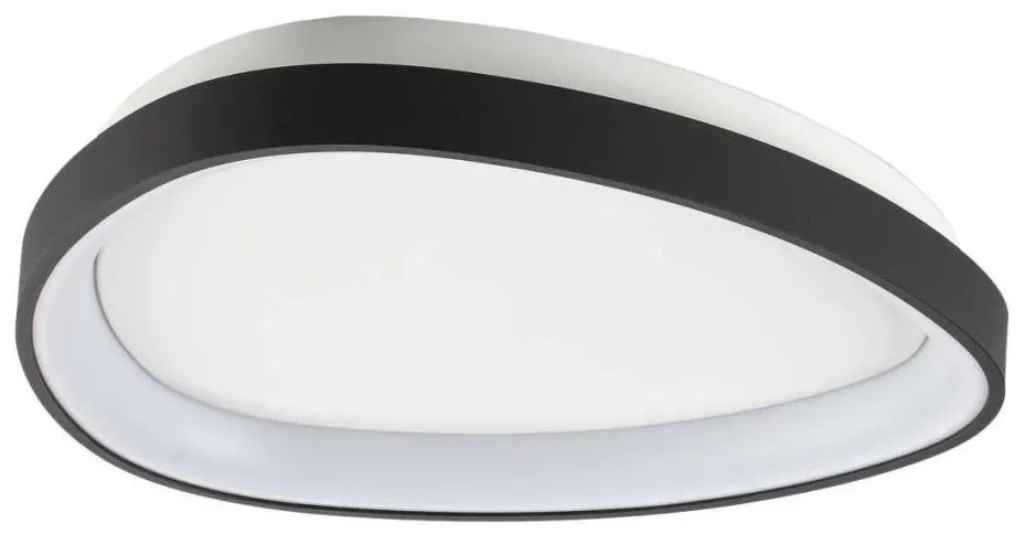 Plafonieră LED Ideal Lux GEMINI LED/23W/230V d. 42,5 cm negru