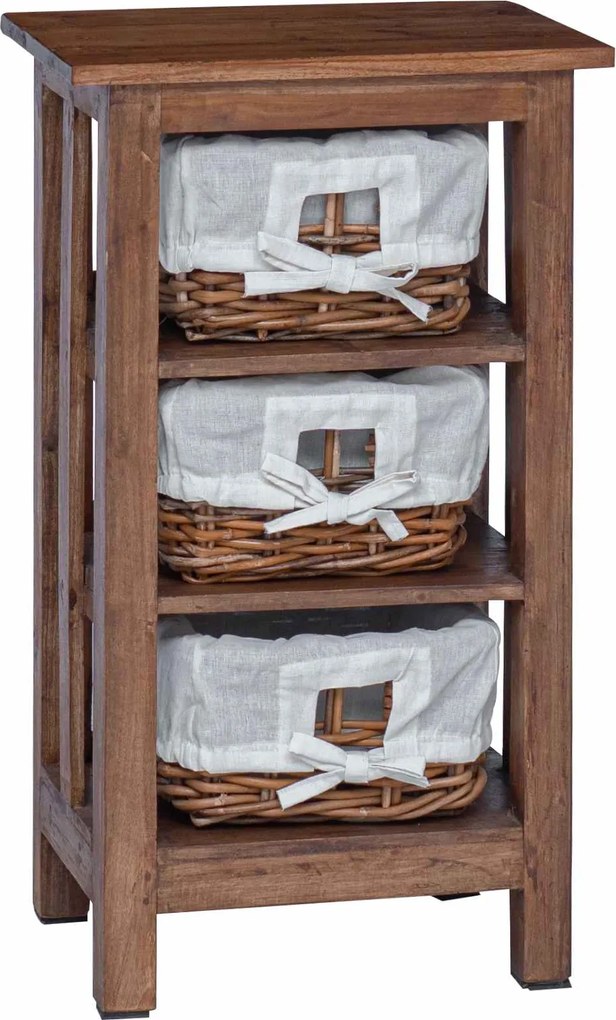 vidaXL Masă laterală Maro Lemn masiv de mahon