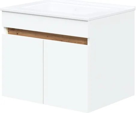 Dulap sub lavoar Puresa 60 cm, alb