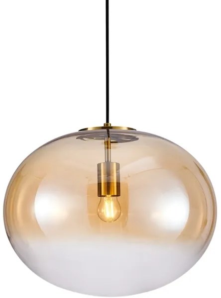 Lustră pe cablu CAMPANIA 1xE27/60W/230V auriu