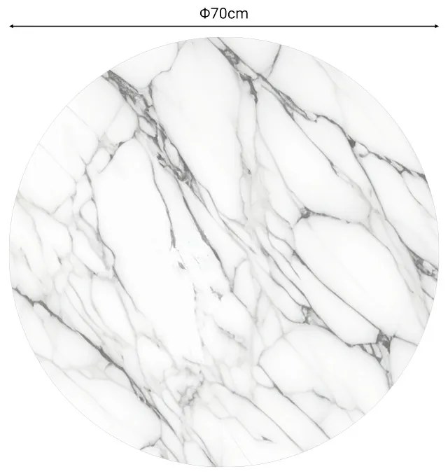 Blat masa Kailo aspect marmura 70x70x2.5 cm