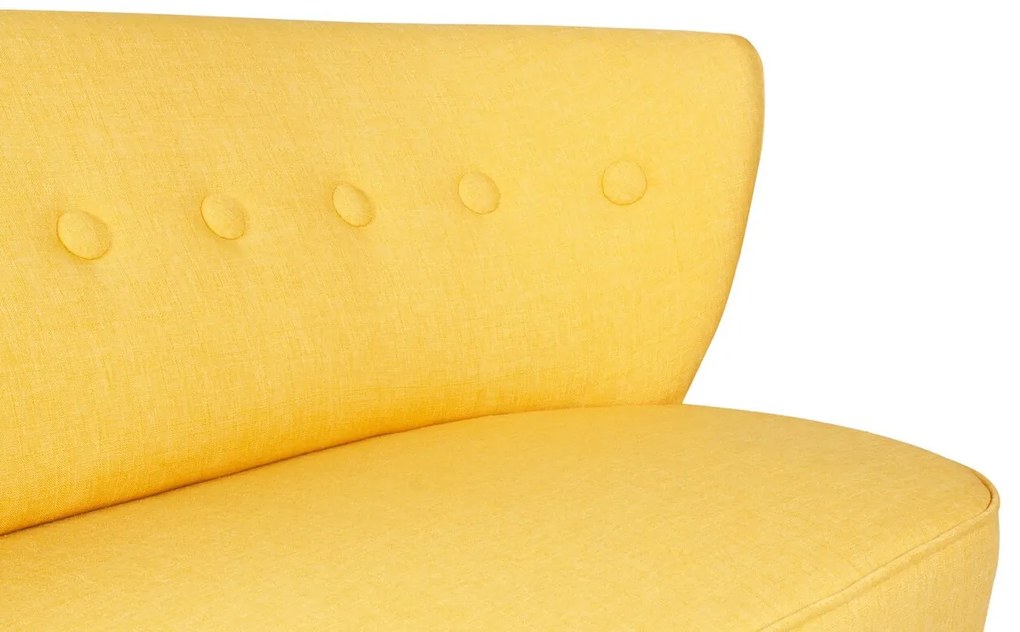 Canapea 2 locuri, Atelier del Sofa, 558ZEN1207, Galben