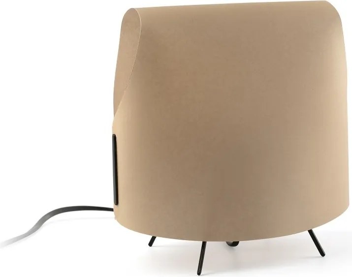 Lampa de masa decorativa LUANG XS negru/camel