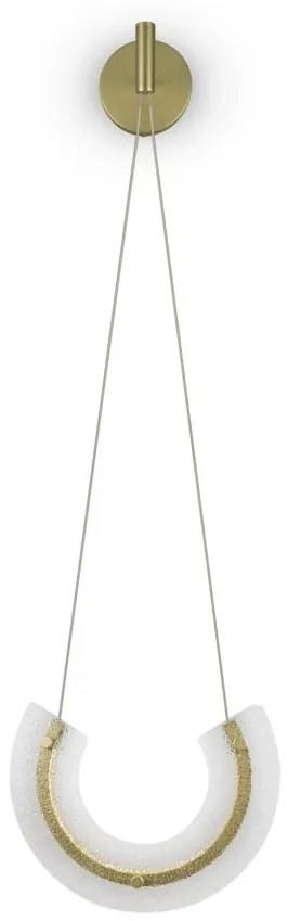 Lustra LED, pendul design modern Maya auriu