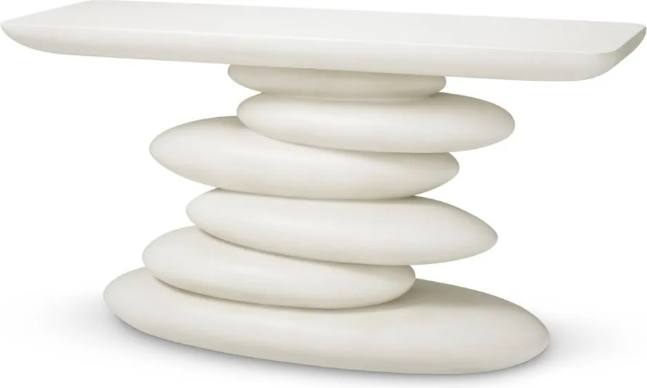 Consola design LUX Azura alb