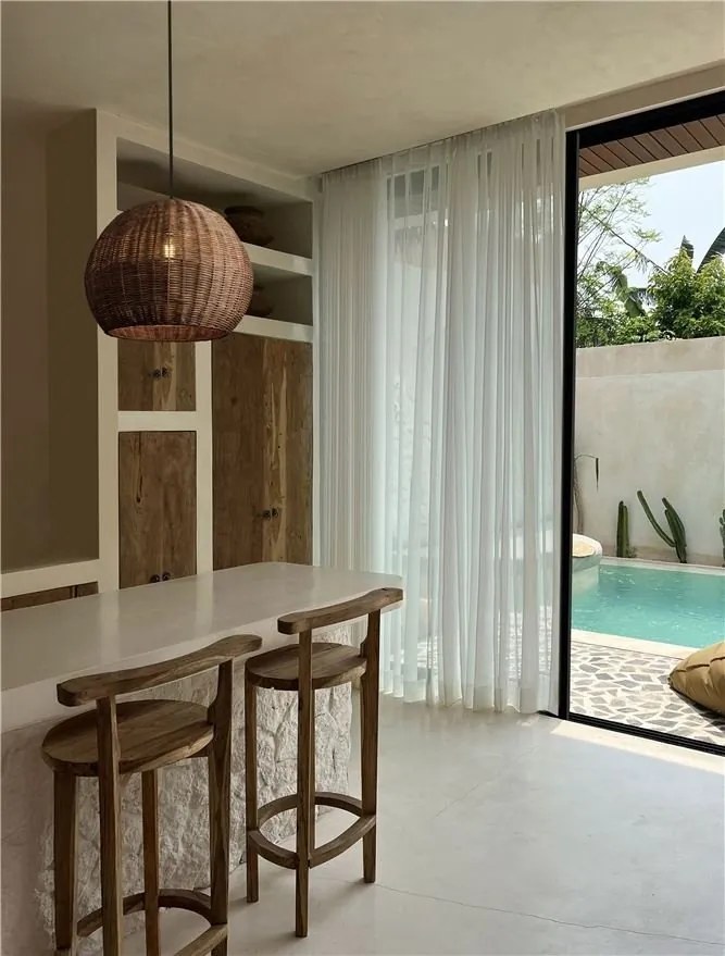 Pendul ratan design natural RIELO